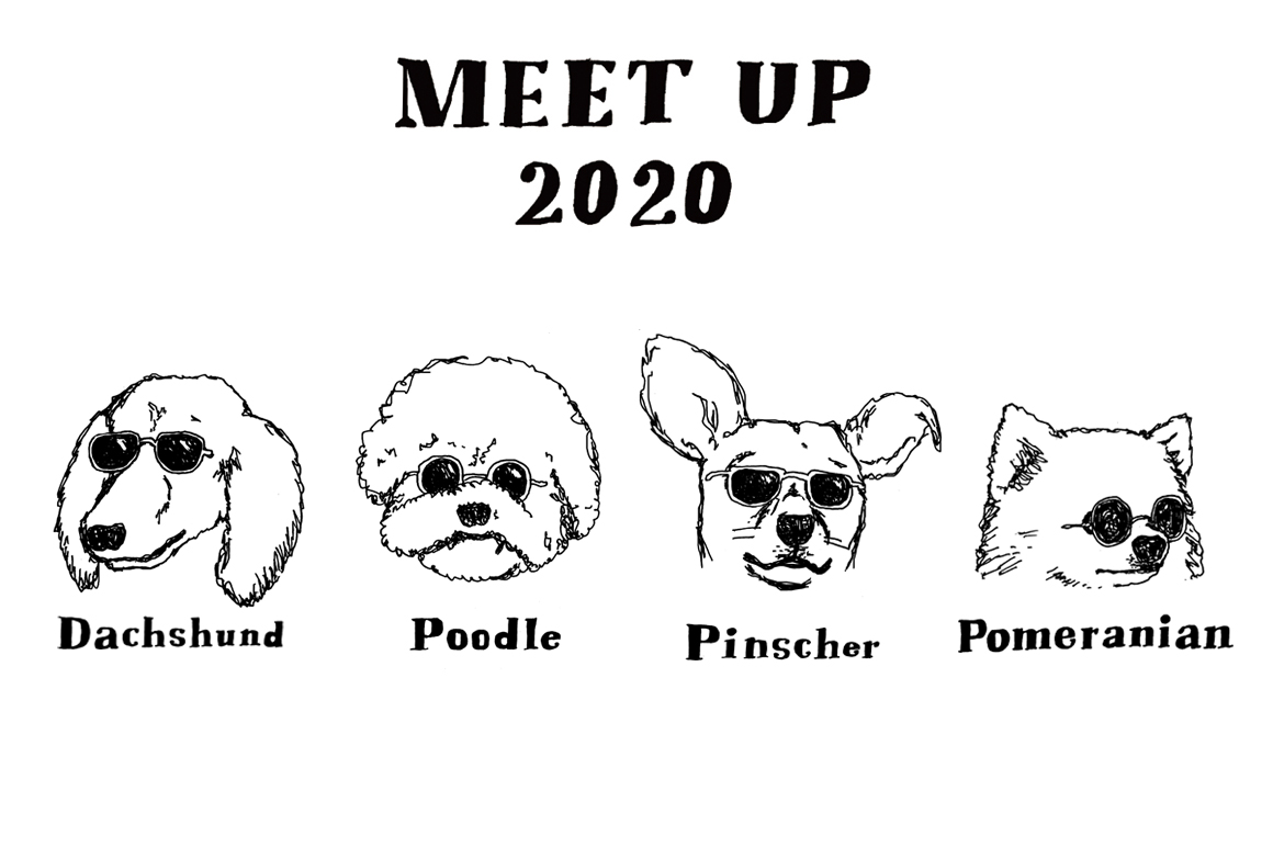 Meet Up 2020 イラスト Blog フリーステッチ Free Stitch