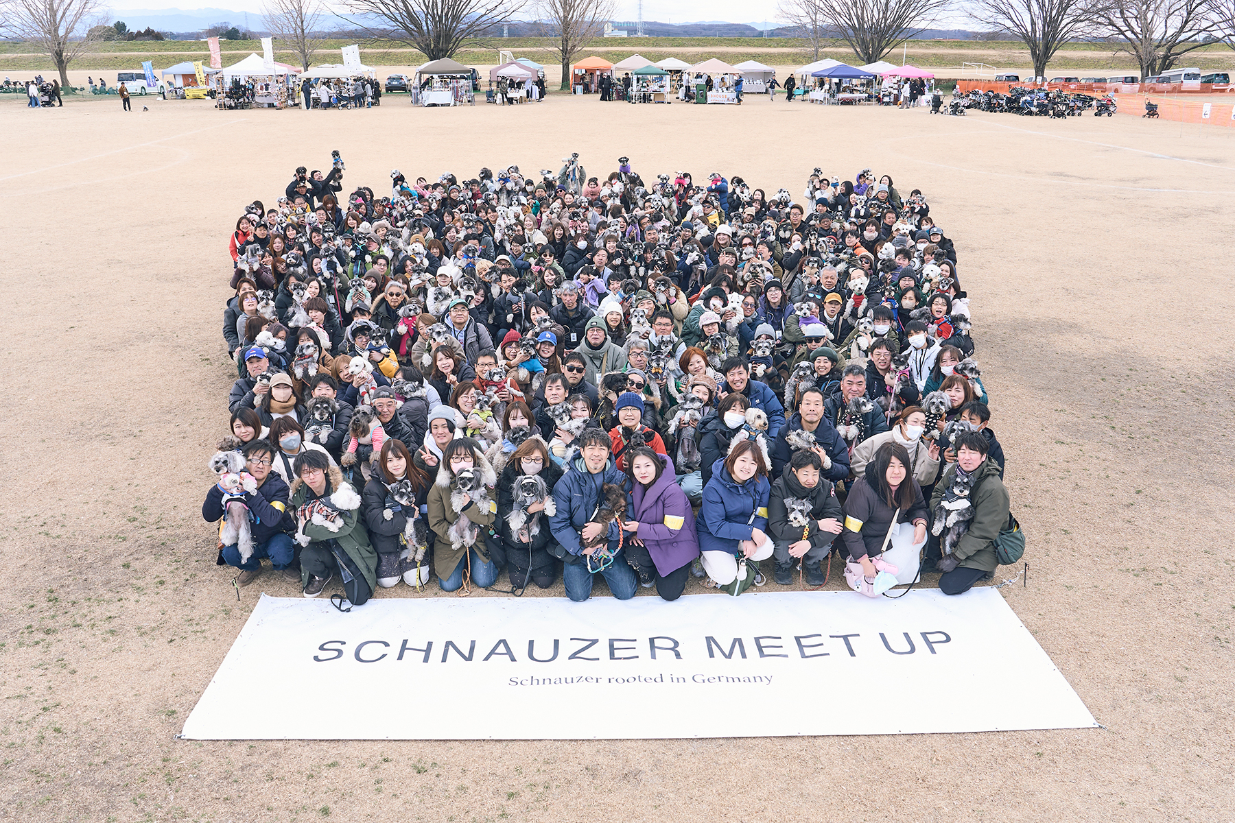 集合写真撮影(Schnauzer)