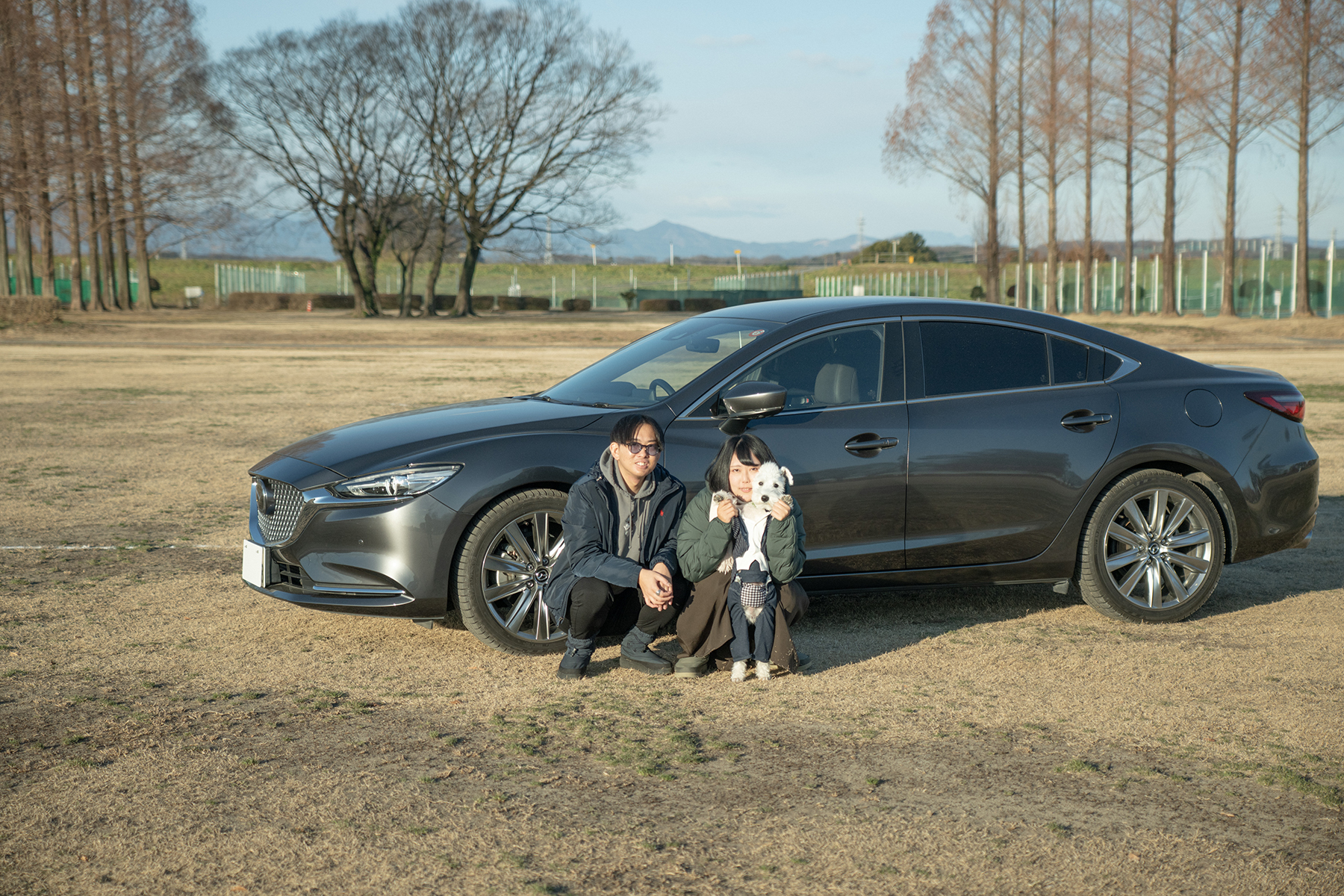 ファミリー with マイカー(Jack Russell)
