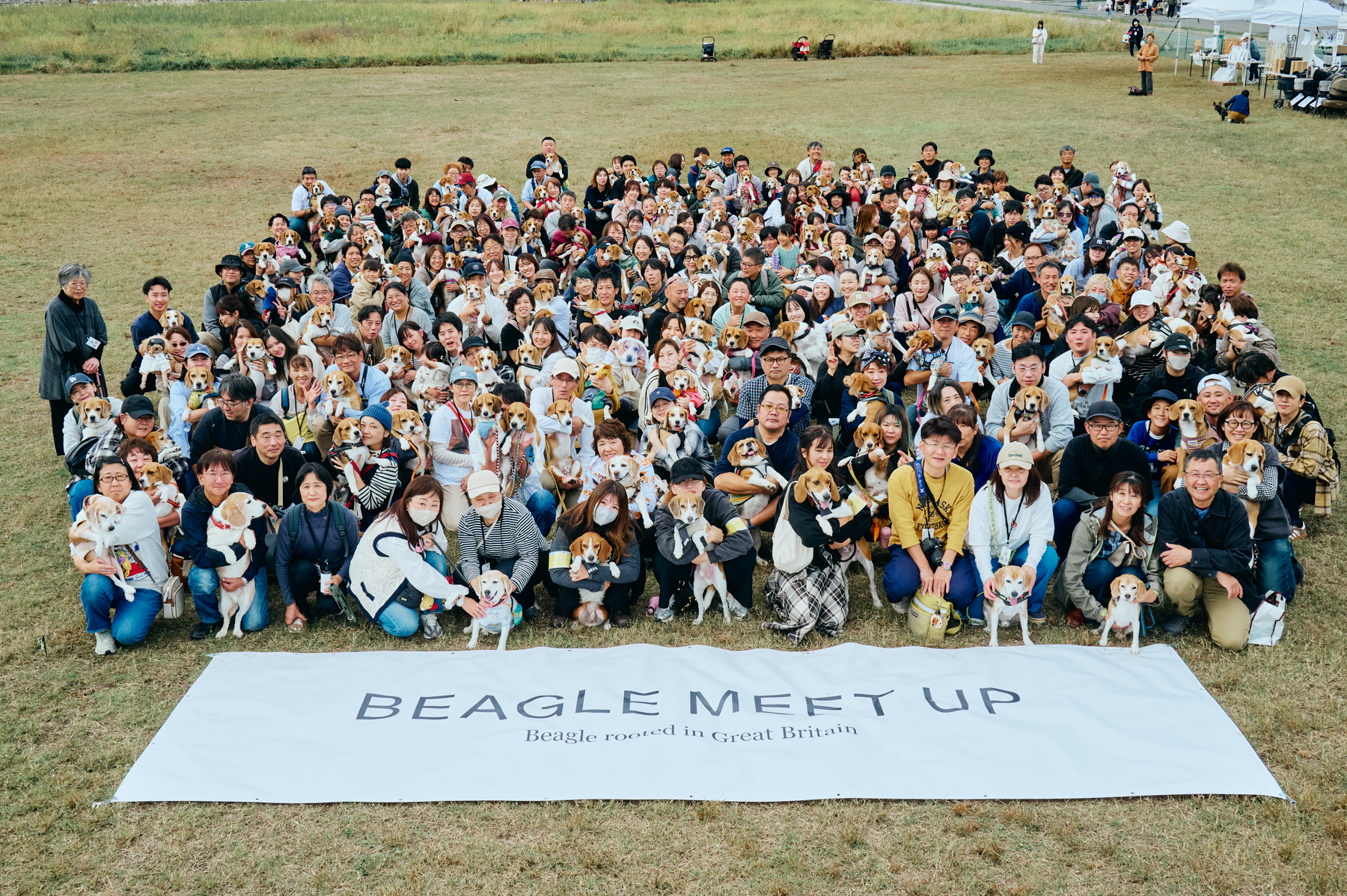 集合写真撮影(Beagle)